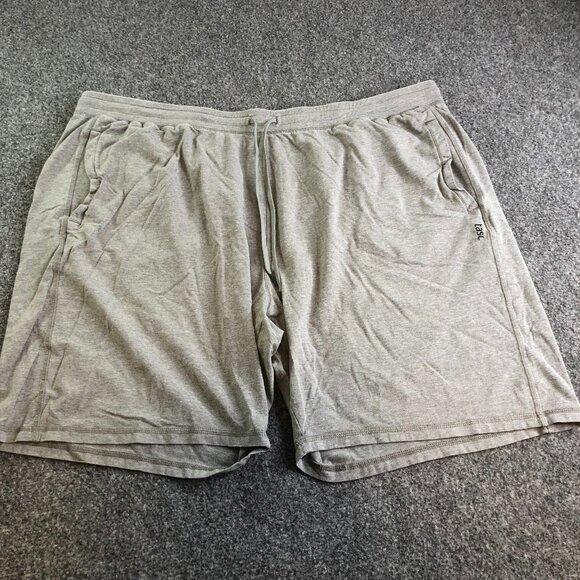 TASC Performance Shorts Mens 3XLB Light Gray Pcokets Organic Bamboo Performance - Picture 1 of 10